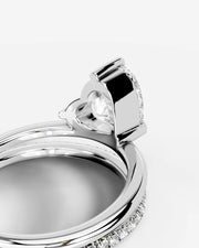Silvana (Heart) 14k White Gold 002