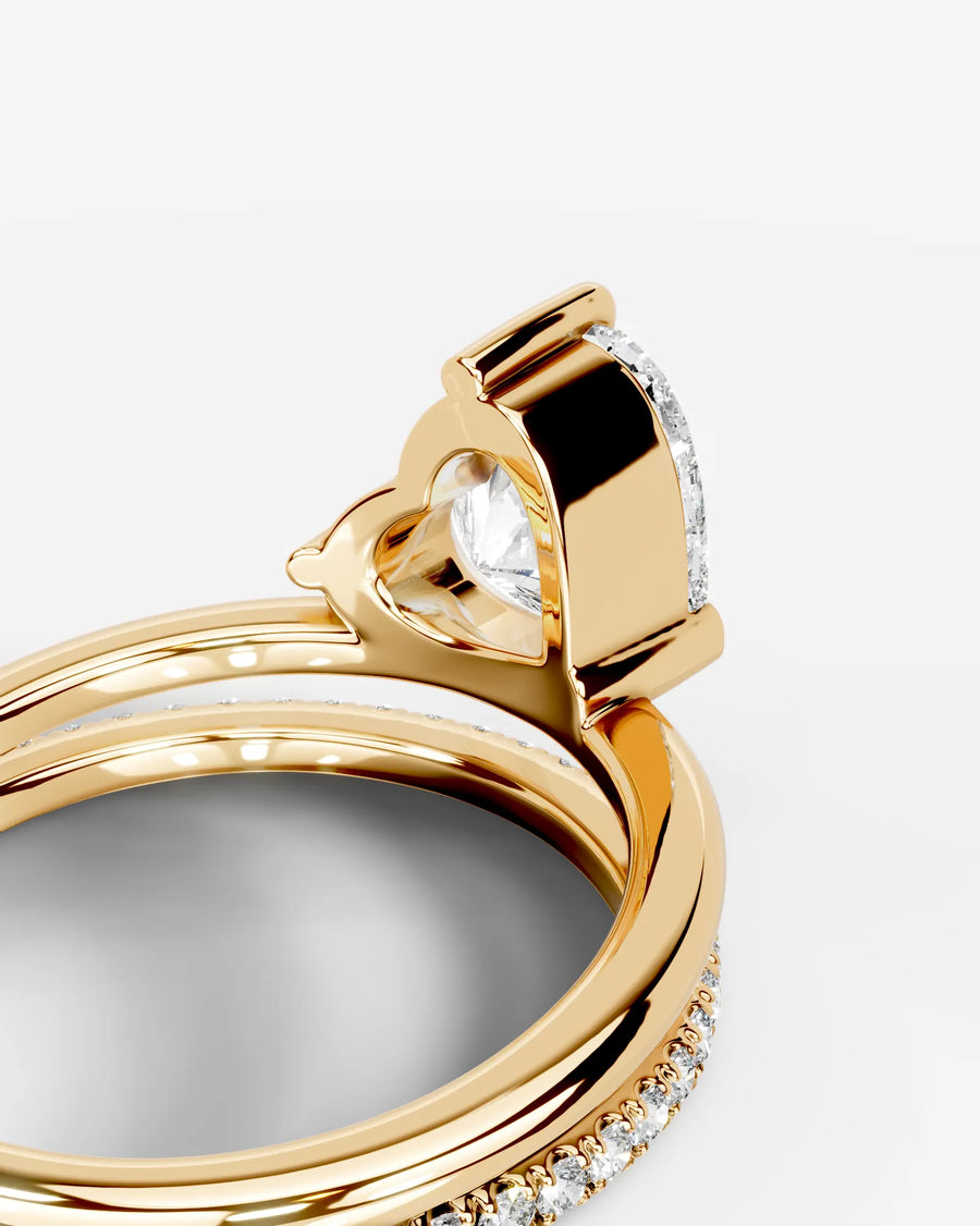 Silvana (Heart) 14k Yellow Gold 002