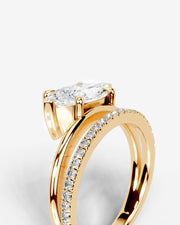 Silvana (Marquise) 18k Yellow Gold 005
