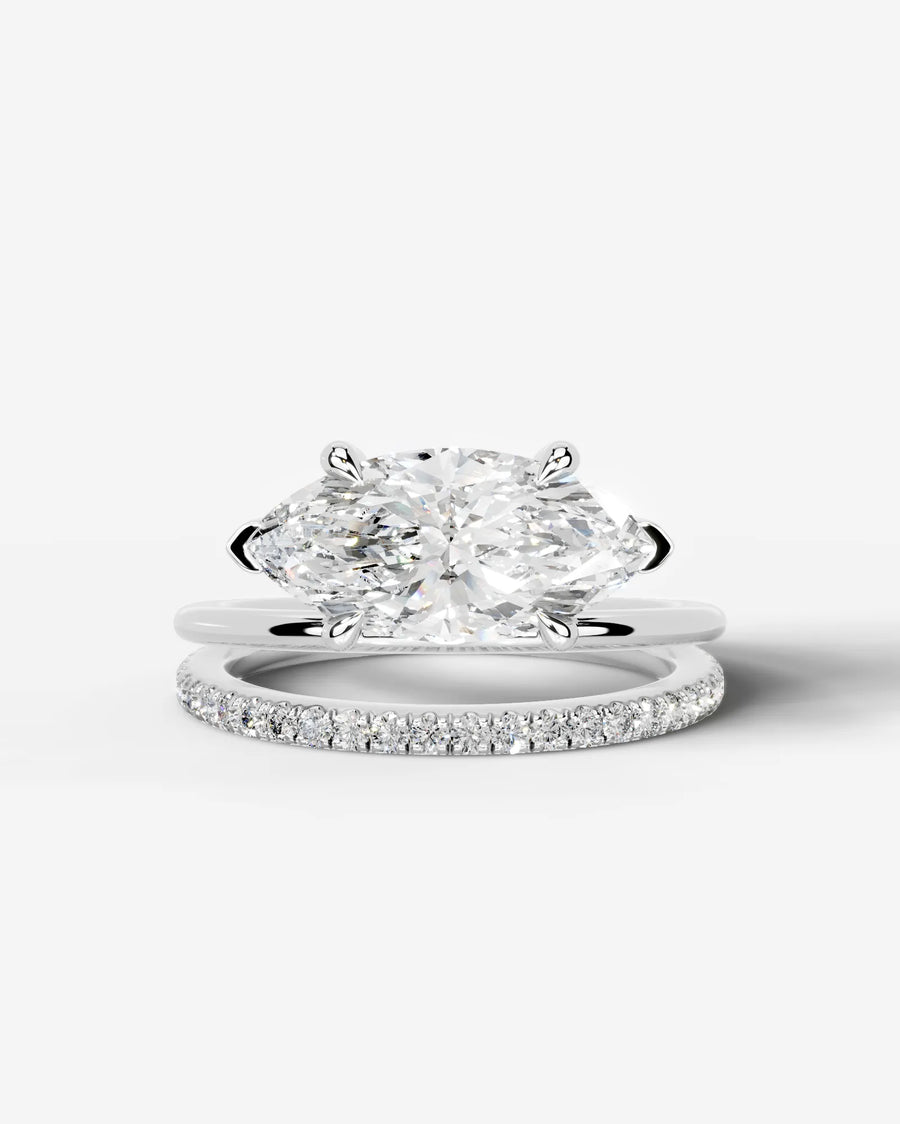 Silvana (Marquise) 14k White Gold 001