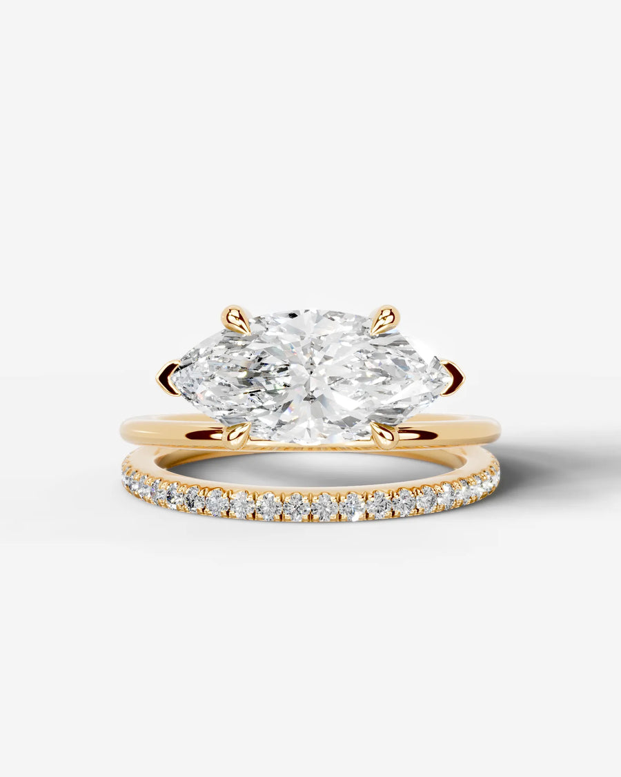 Silvana (Marquise) 14k Yellow Gold 001