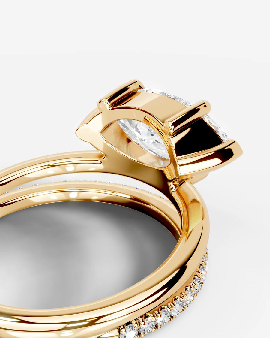 Silvana (Marquise) 18k Yellow Gold 002