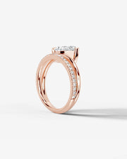 Silvana (Pear) 14k Rose Gold 004