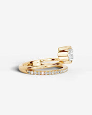 Silvana (Pear) 18k Yellow Gold 003