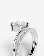 Silvana (Princess) 18k White Gold 005