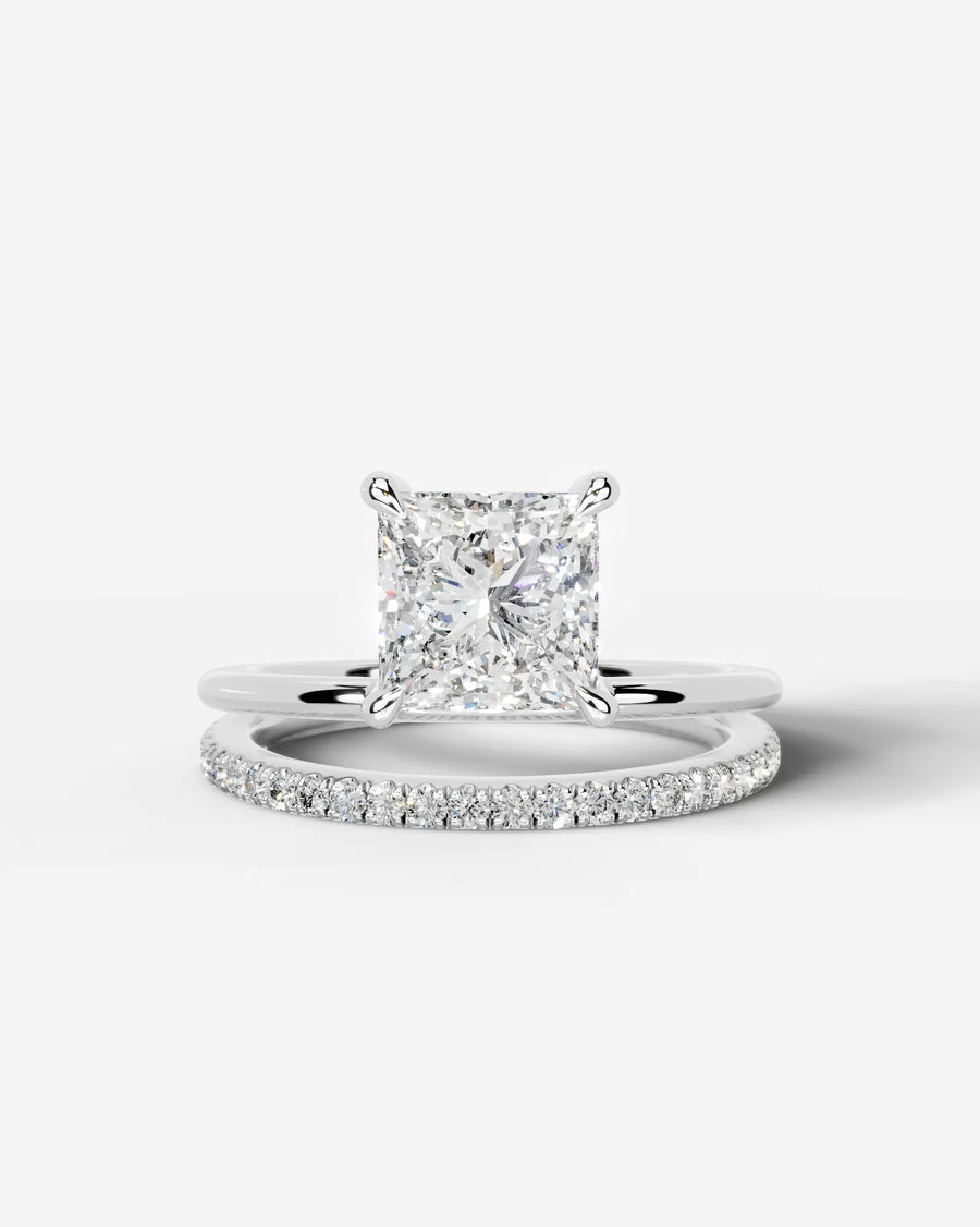 Silvana (Princess) 18k White Gold 001