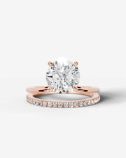 Silvana (Round) 14k Rose Gold 001