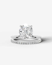 Silvana (Round) 14k White Gold 001