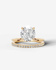 Silvana (Round) 14k Yellow Gold 001