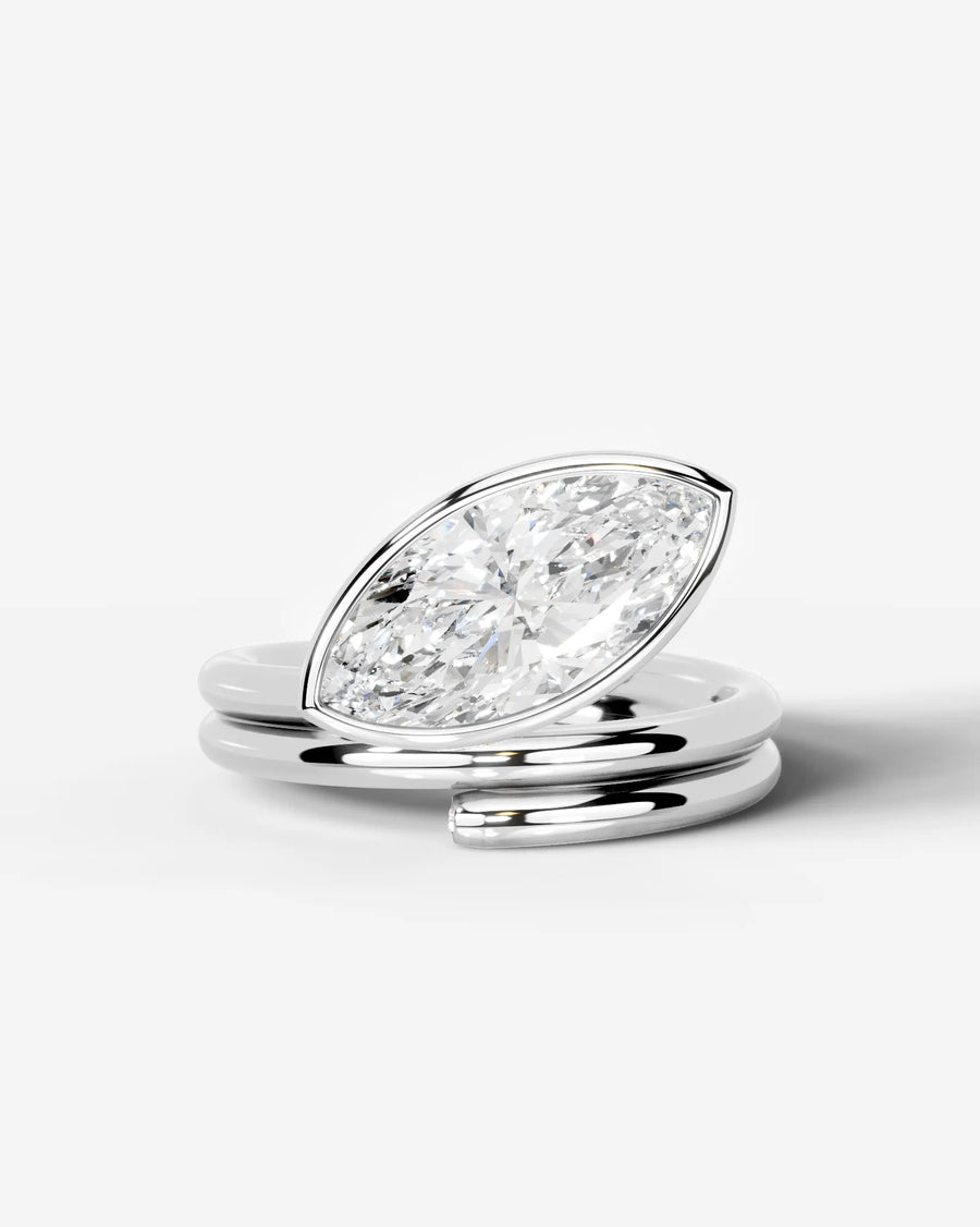Marnie (Marquise) 18k White Gold 001