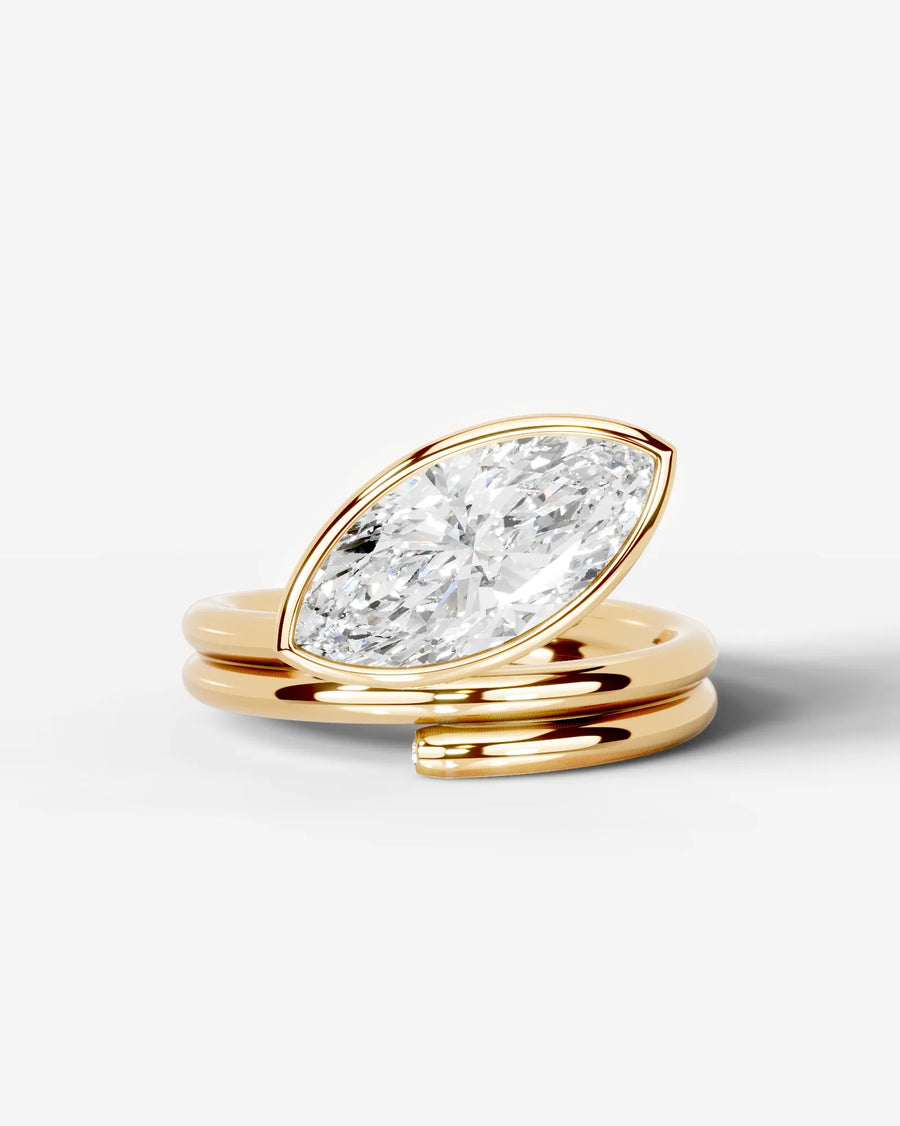 Marnie (Marquise) 14k Yellow Gold 001