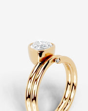 Marnie (Pear) 14k Yellow Gold 004