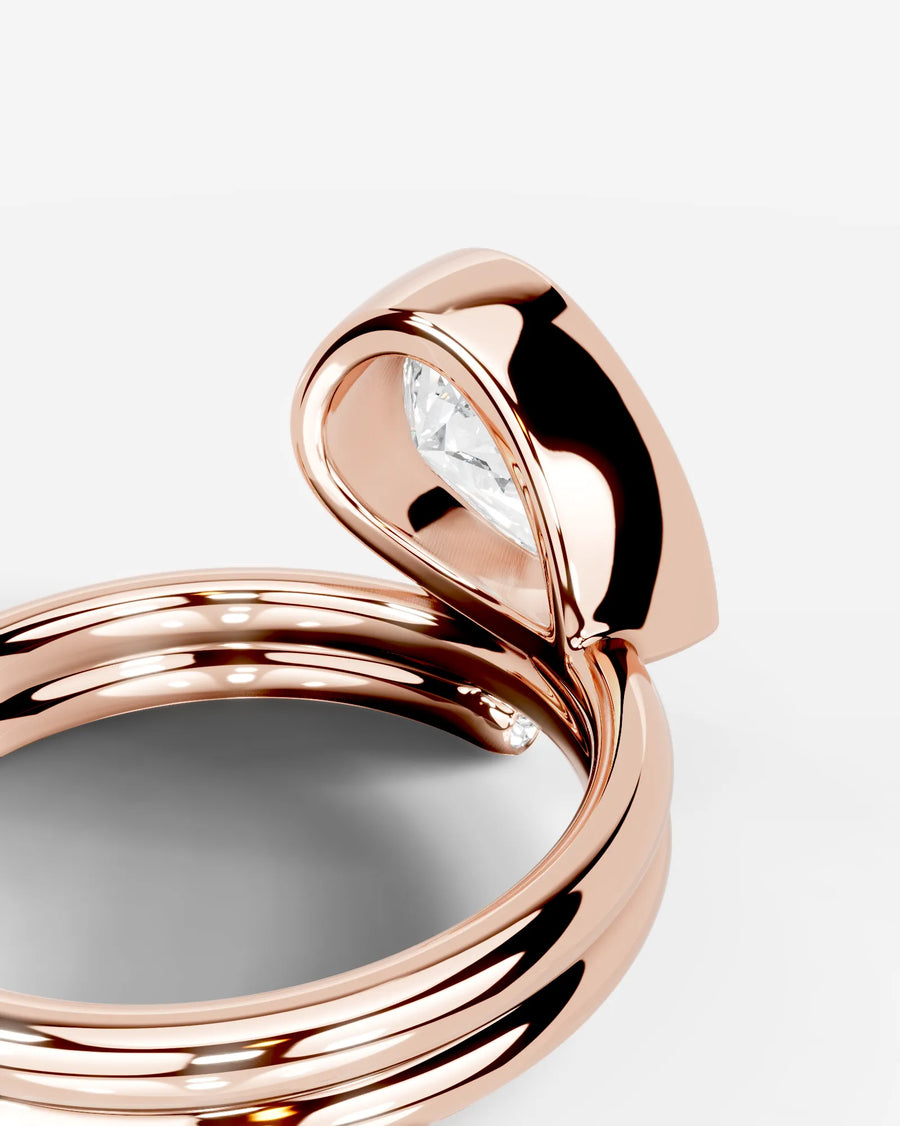 Marnie (Pear) 14k Rose Gold 002