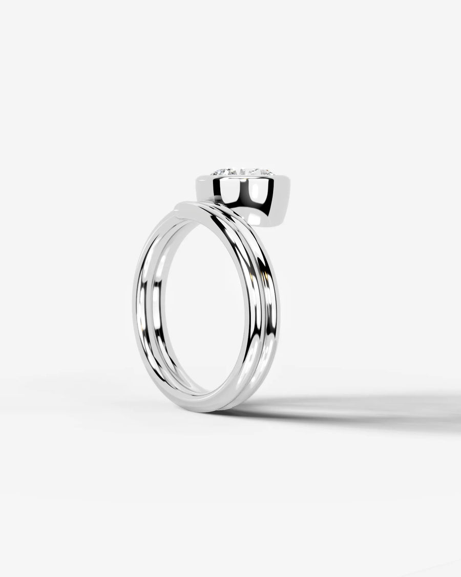 Marnie (Round) 14k White Gold 004