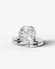 Marnie (Round) Platinum 001