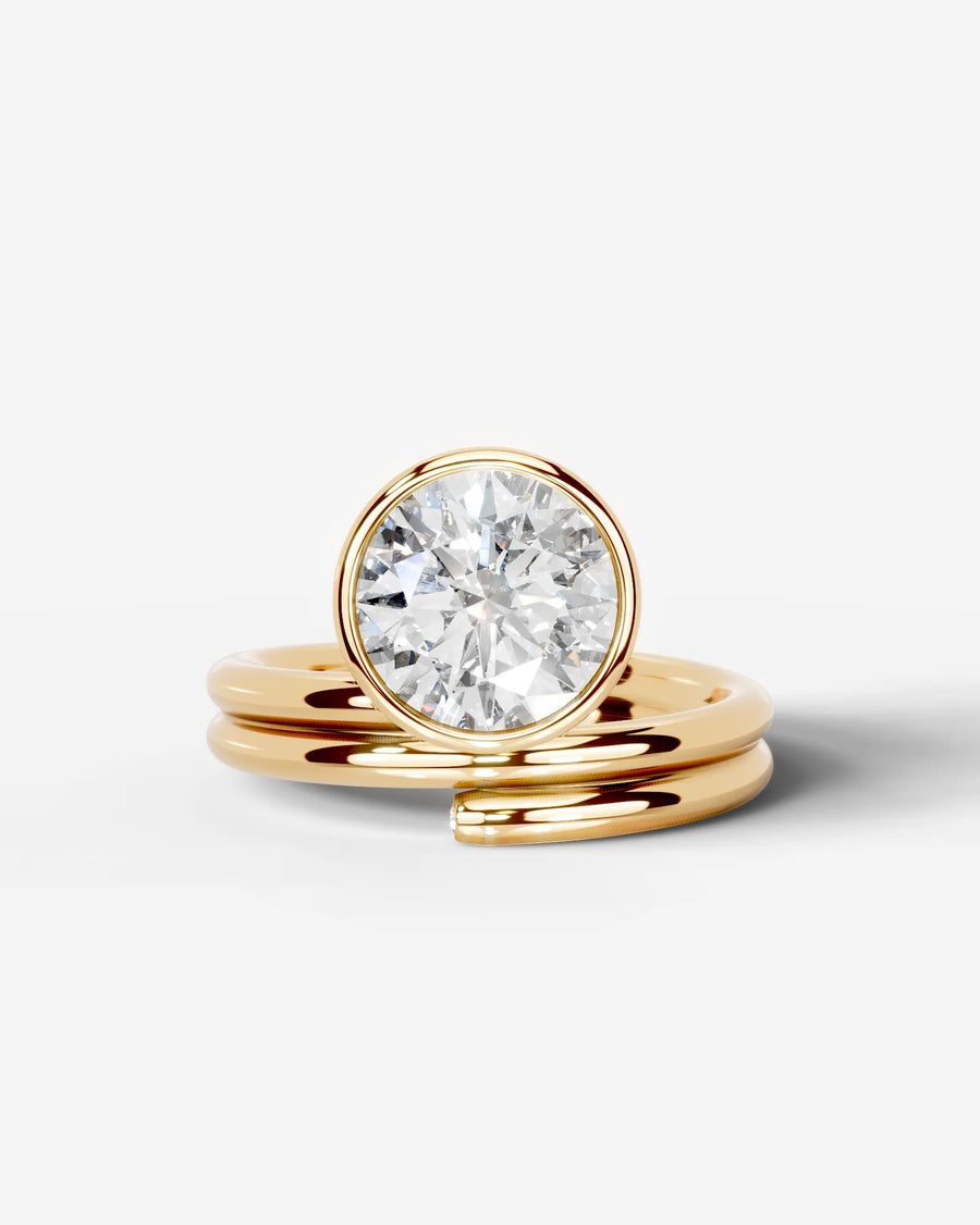 Marnie (Round) 14k Yellow Gold 001
