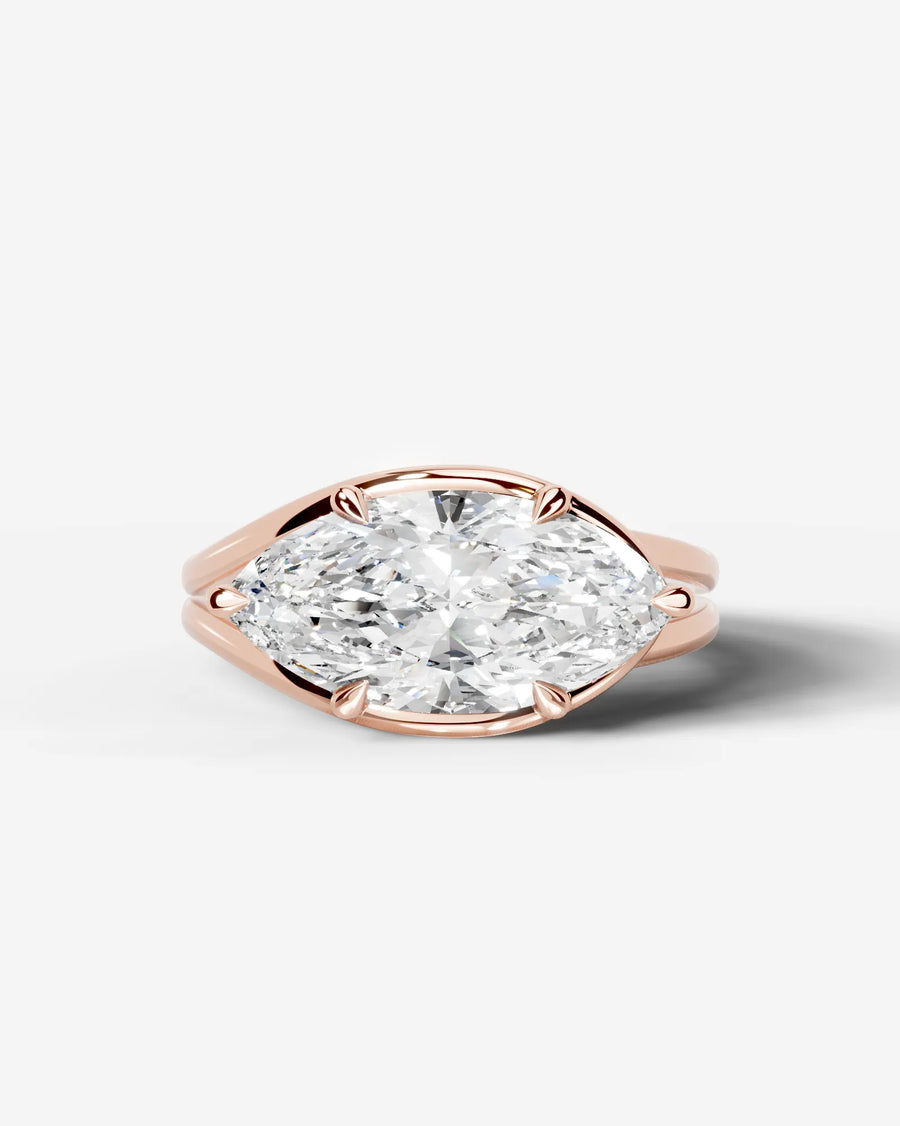 Sia (Marquise) 14k Rose Gold 001