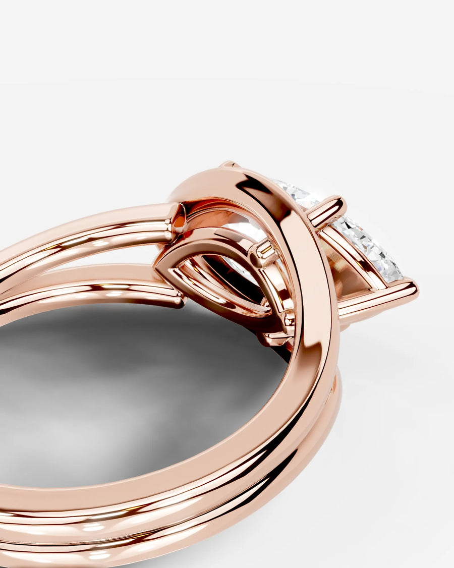 Sia (Marquise) 14k Rose Gold 002