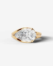 Sia (Pear) 18k Yellow Gold 001