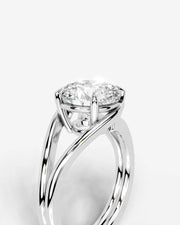 Sia (Round) 18k White Gold 005