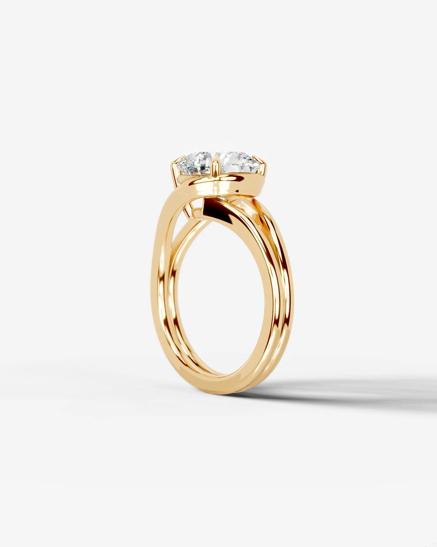 Sia (Round) 18k Yellow Gold 004