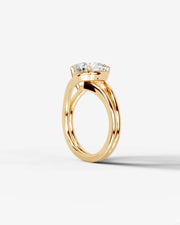 Sia (Round) 14k Yellow Gold 004