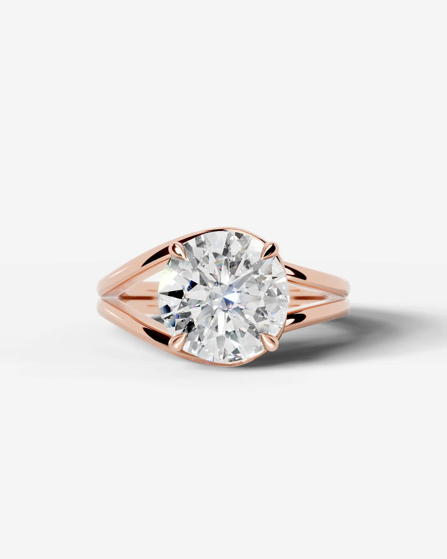 Sia (Round) 14k Rose Gold 001