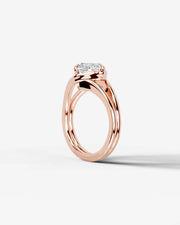 Sia (Cushion) 14k Rose Gold 004