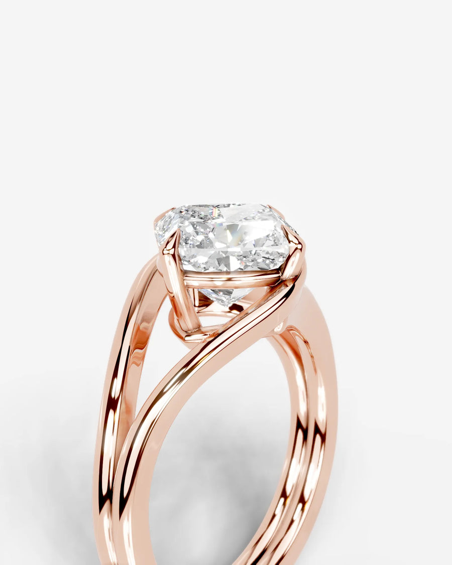 Sia (Cushion) 14k Rose Gold 005