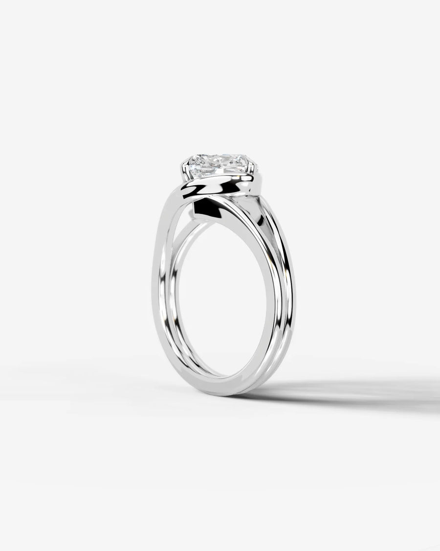 Sia (Cushion) 18k White Gold 004