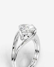 Sia (Cushion) 14k White Gold 005