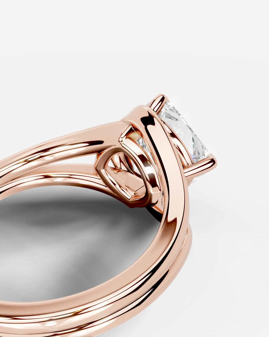 Sia (Cushion) 14k Rose Gold 002