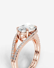 Sia Halo 14k Rose Gold 005