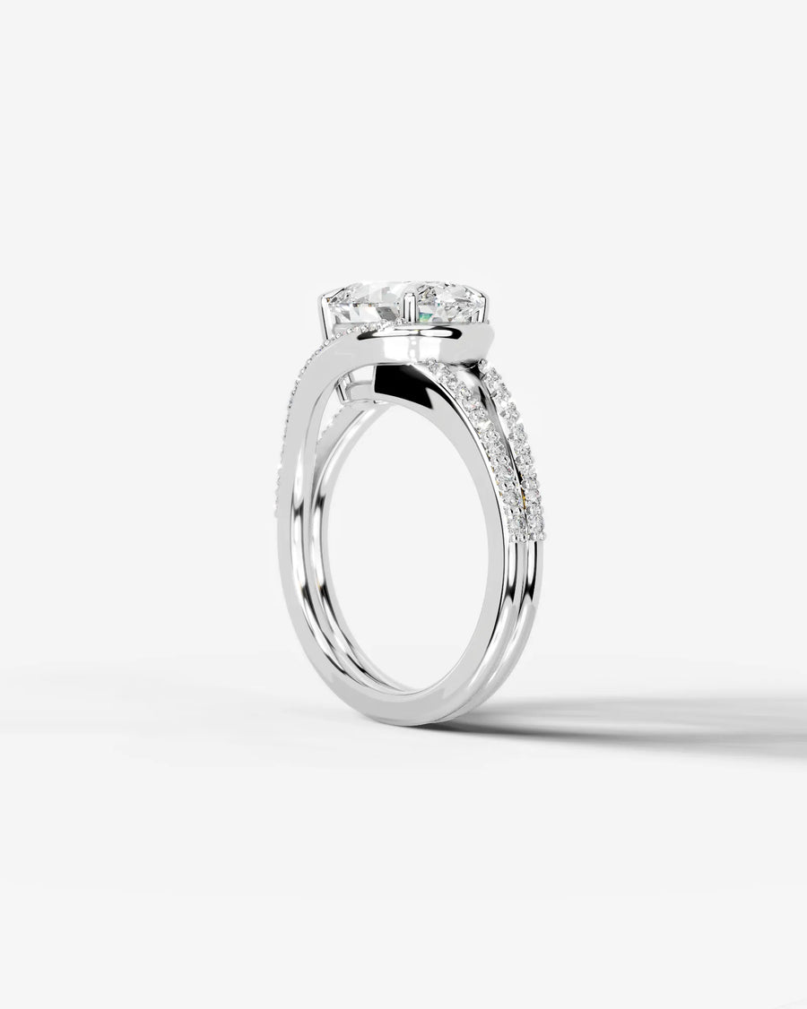 Sia Halo 18k White Gold 004