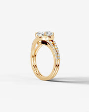 Sia Halo 18k Yellow Gold 004