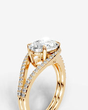 Sia Halo 18k Yellow Gold 005