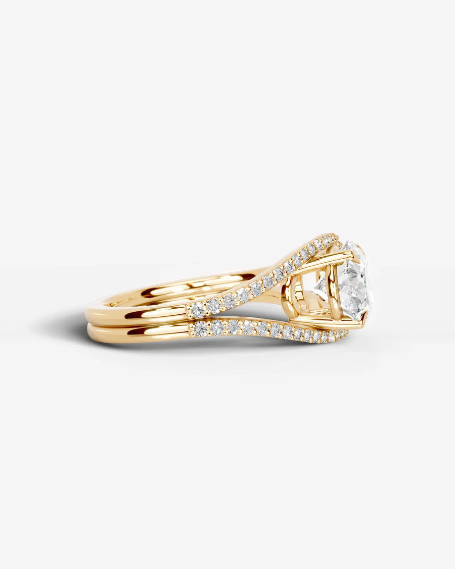 Sia Halo 18k Yellow Gold 003