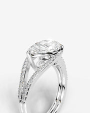 Sia Halo (Pear) Platinum 003