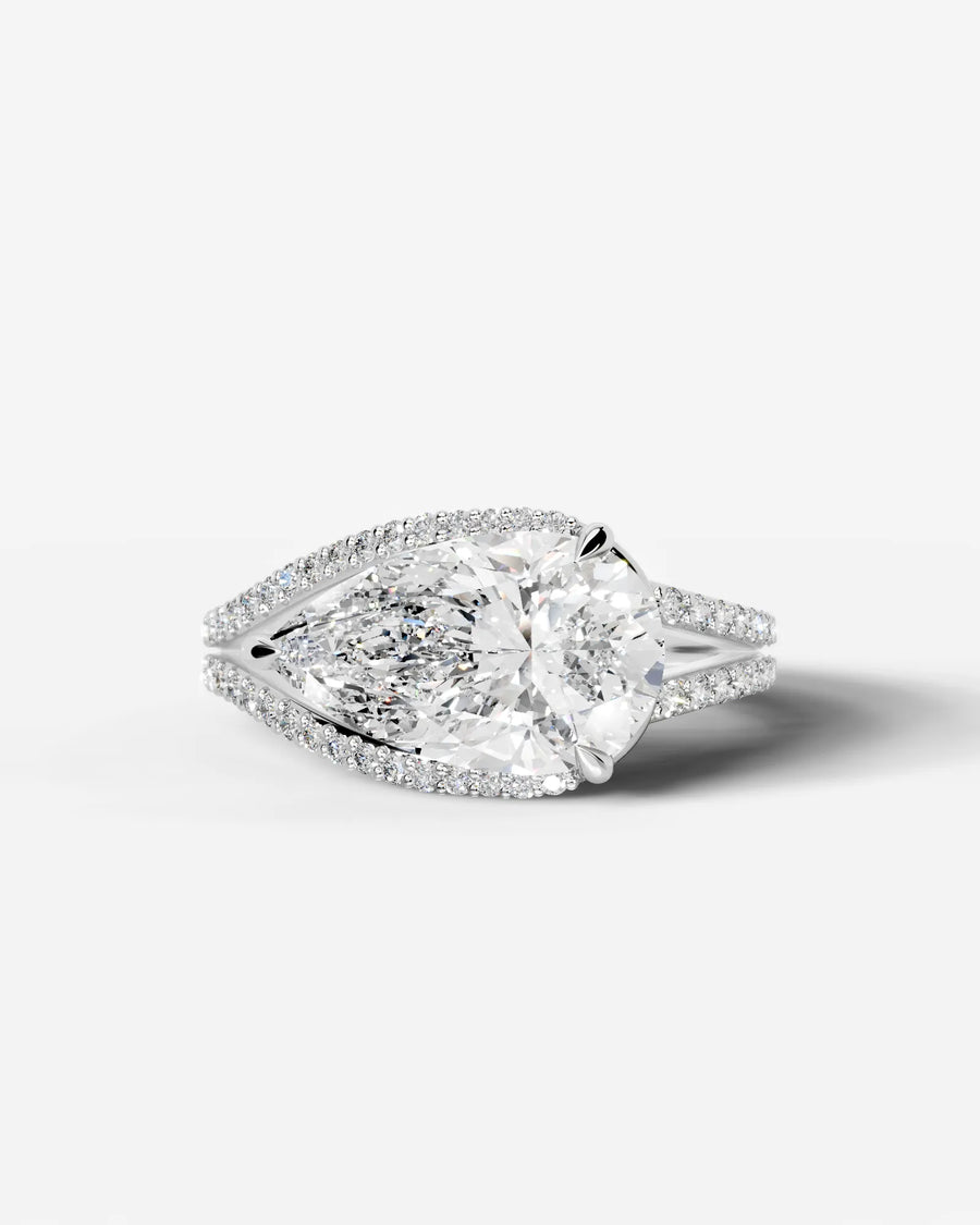 Sia Halo (Pear) Platinum 001