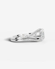 Sia Halo (Pear) Platinum 004