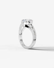 Sia Halo (Round) 14k White Gold 004