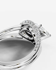 Sia Hidden (Marquise) Platinum 002
