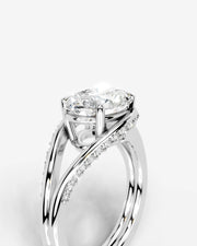 Sia Hidden 14k White Gold 005