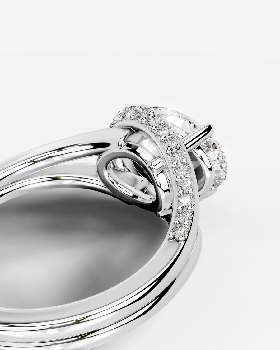 Sia Hidden 14k White Gold 002