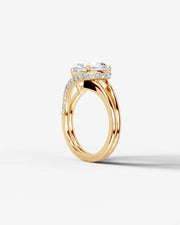 Sia Hidden (Pear) 18k Yellow Gold 004