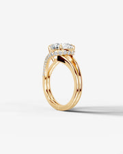 Sia Hidden (Round) 18k Yellow Gold 004