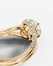 Sia Hidden (Round) 18k Yellow Gold 002