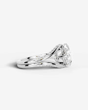 Sia Hidden (Cushion) 14k White Gold 003
