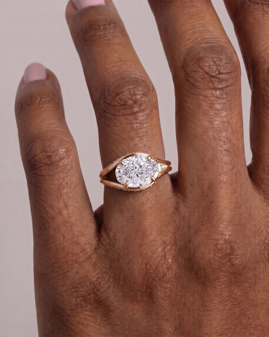 Sia Split 14k Rose Gold 006