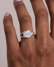 Sia Split 18k White Gold 006